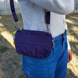 Purple AntiTheft Travelon Crossbody (Small sized)